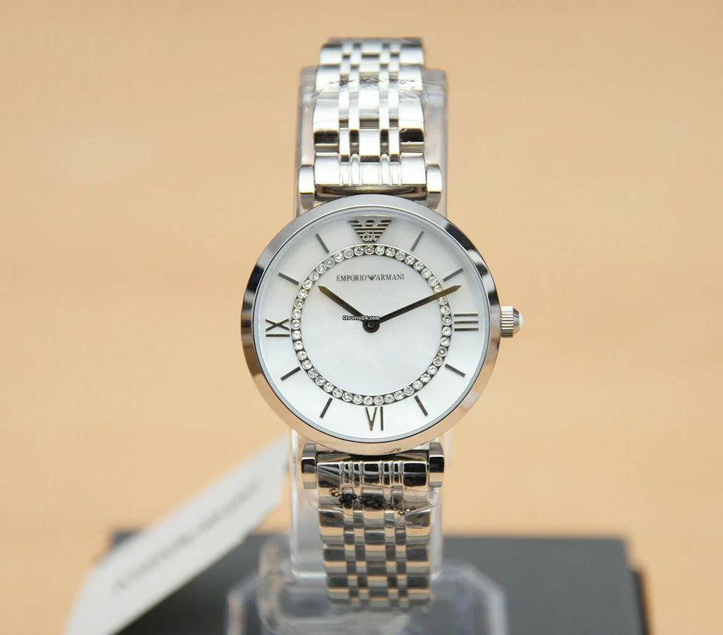 Emporio Armani Emporio Armani Gianni T-Bar AR1908 Silver — miniatura 2