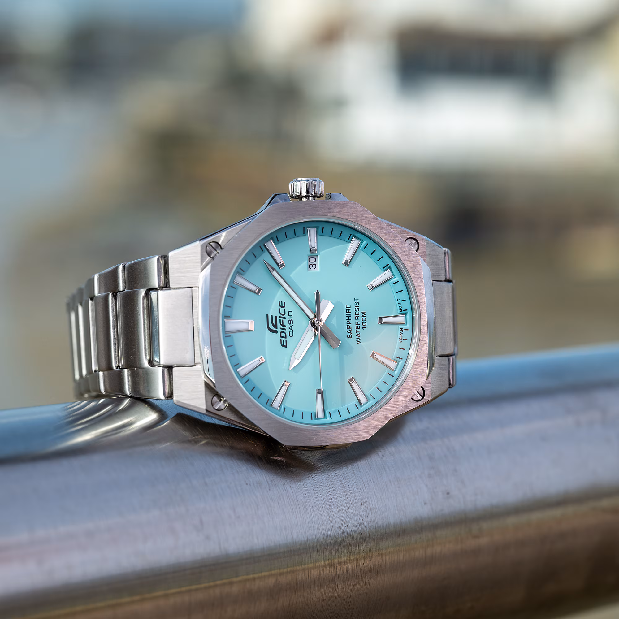 Edifice Reloj Casio Edifice EFR-S108D-2BV Tiffany — miniatura 6